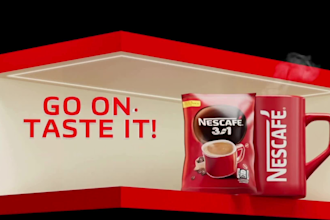 make 3d billboard, 3d cgi product, 3d anamorphic billboard