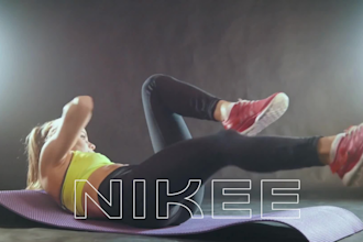 create sneakers, shoes promo video