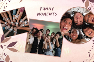 create a beautiful photo slideshow video for any event