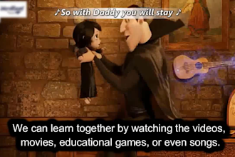 be your arabic tutor to learn with movies, and games