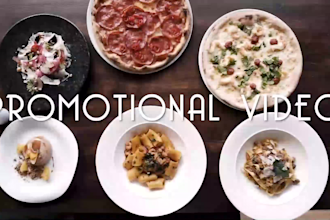 do editing cooking videos for your youtube channel or social media