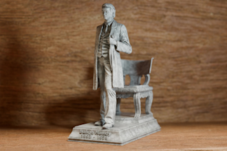 sculpt a classical 3d statue for 3d printing
