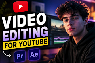 do professional video editing for youtube automation channel