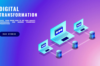 make a 3d animated powerpoint presentation,video, slideshow