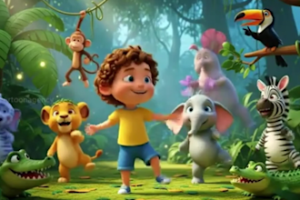 create cartoon ai animation videos, ai music video for your story or song