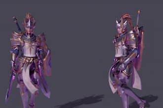 do 3d game character animation 3d modeling game asset rigging unreal engine fbx