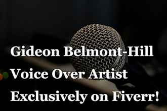 perform and record a pro natural british male voice over