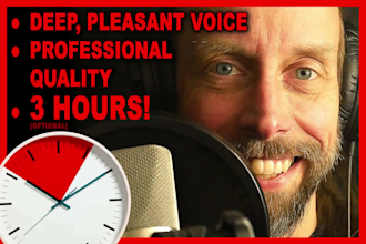 record male german voice over with deep voice