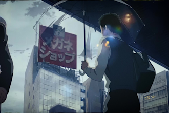 create a lofi aesthetic anime music video