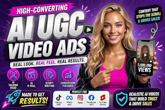 do ai ugc video ads, ai ugc, ai ads, ugc, tiktok ai ugc ads