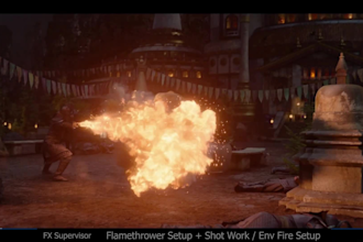 create cinematic vfx, fire explosions, destruction and fx simulations in houdini