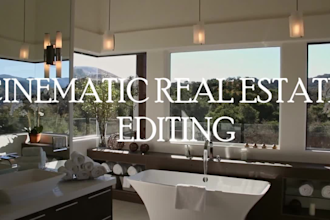 edit cinematic real estate videos and property tours
