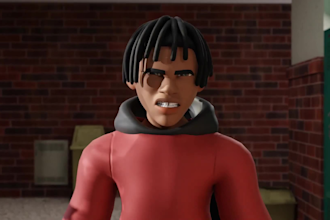 3d animation video, realistic 3d cartoon music video, 3d kids animation