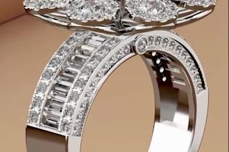 do costume jewelry animation jewelry promo video fashion 3d ads video
