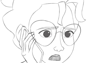 2d line art frame by frame traditional animation white and black fighting scene