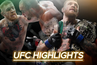 edit professional ufc MMA sports videos for youtube channel