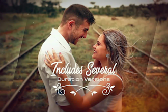 create photo slideshow video for wedding, birthday, anniversary