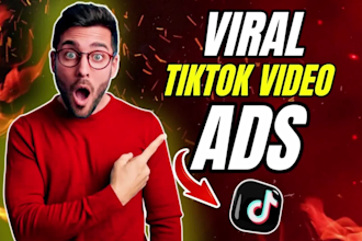 create viral tiktok video ads, facebook ads, tik tok video ad