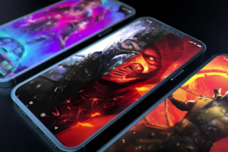 create app, explainer promo trailer in cinematic style