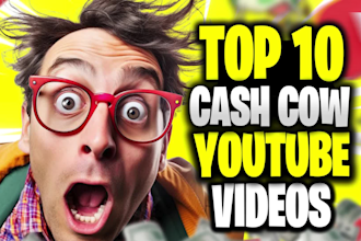 create faceless youtube video editing for top 10 videos