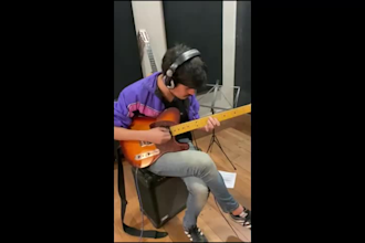 record a live funk or rock band for your music