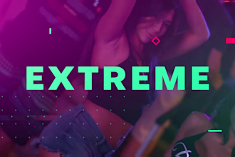 do a dj night club, dance pool party event promo video