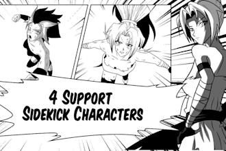 create professional anime, manhwa manga recaps video for you