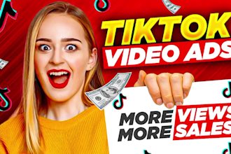 create customized tik tok video ads, dropshipping video ads