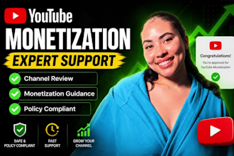 do youtube promotion to complete channel monetization organically