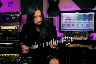 record professional electric guitar tracks, riffs and solos for your song
