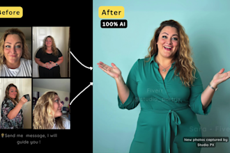 create ai photoshoots of you for business branding