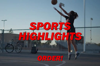do sports highlights mixtapes reels in HD