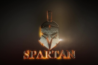 cinematic movie trailer and logo opener 3d