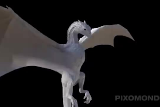 do cgi 3d dragon animatin, 3d animal animation, cgi, animal composting, vfx