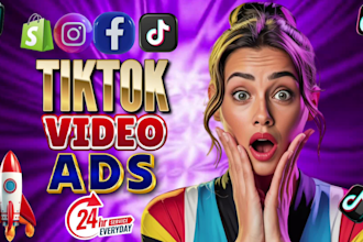 create tik tok video ads for your products in 12 hours