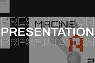 design powerpoint template for business pitchdeck