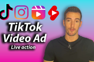 create an engaging tiktok video ad for your page