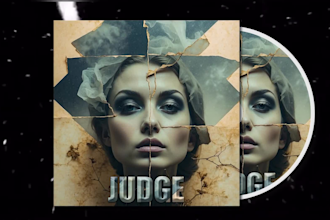 design high quality album cover art using ai