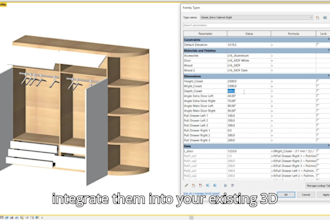 specialize in crafting custom revit bim family library