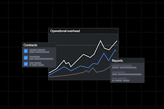 create modern saas dashboard animation and software demo video for startups