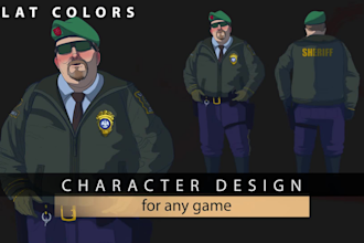 draw original characters for your video game