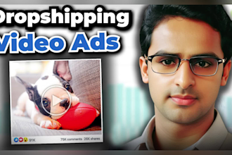 make winning dropshipping video ads or tiktok video ads