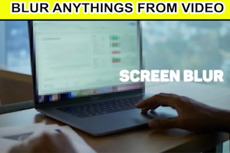 blur face, logo, and sensitive data in your videos