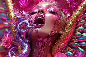 create ai music video ai video art, ai animation ai art like that of yayoikusama
