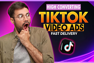 create tik tok dropshipping ads,tiktok video ads and short video ads