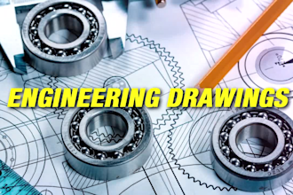 do technical drawings for manufacturing and patent applications