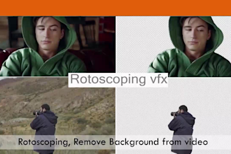 remove background from video, rotoscoping