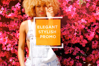create a fashion promo video for social media