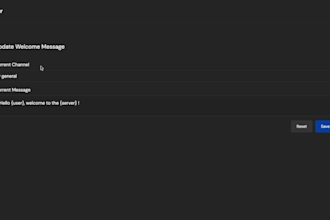create a custom discord bot and dashboard