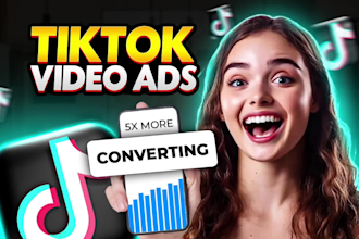 create viral tiktok video ads, dropshipping product ads, viral tiktok ads